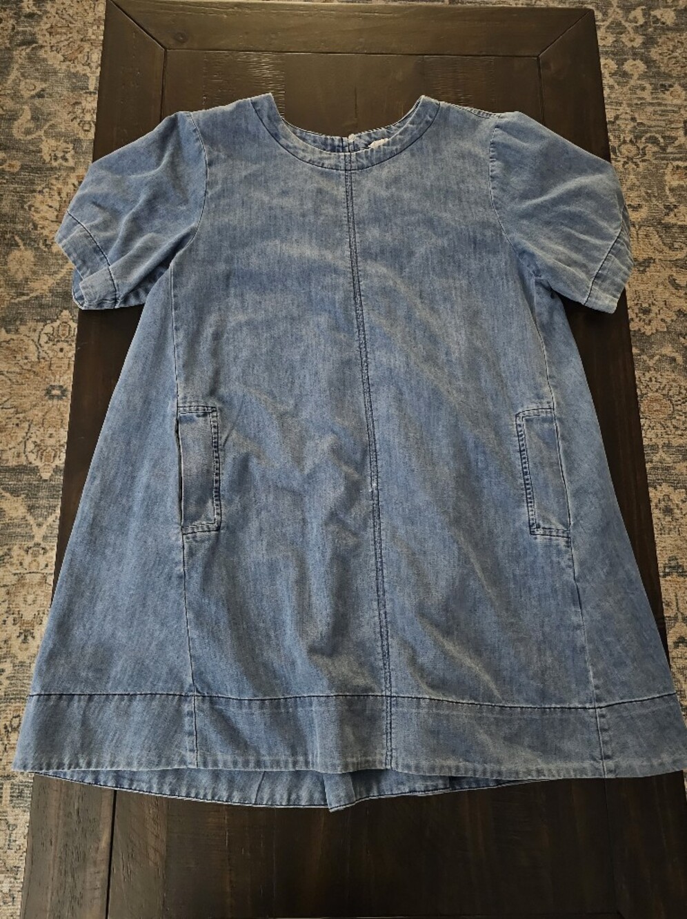 JODIFL Light Blue Denim Tunic Dress